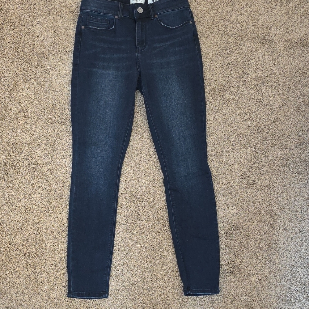Indigo Rein Women's Deep Blue Jeans